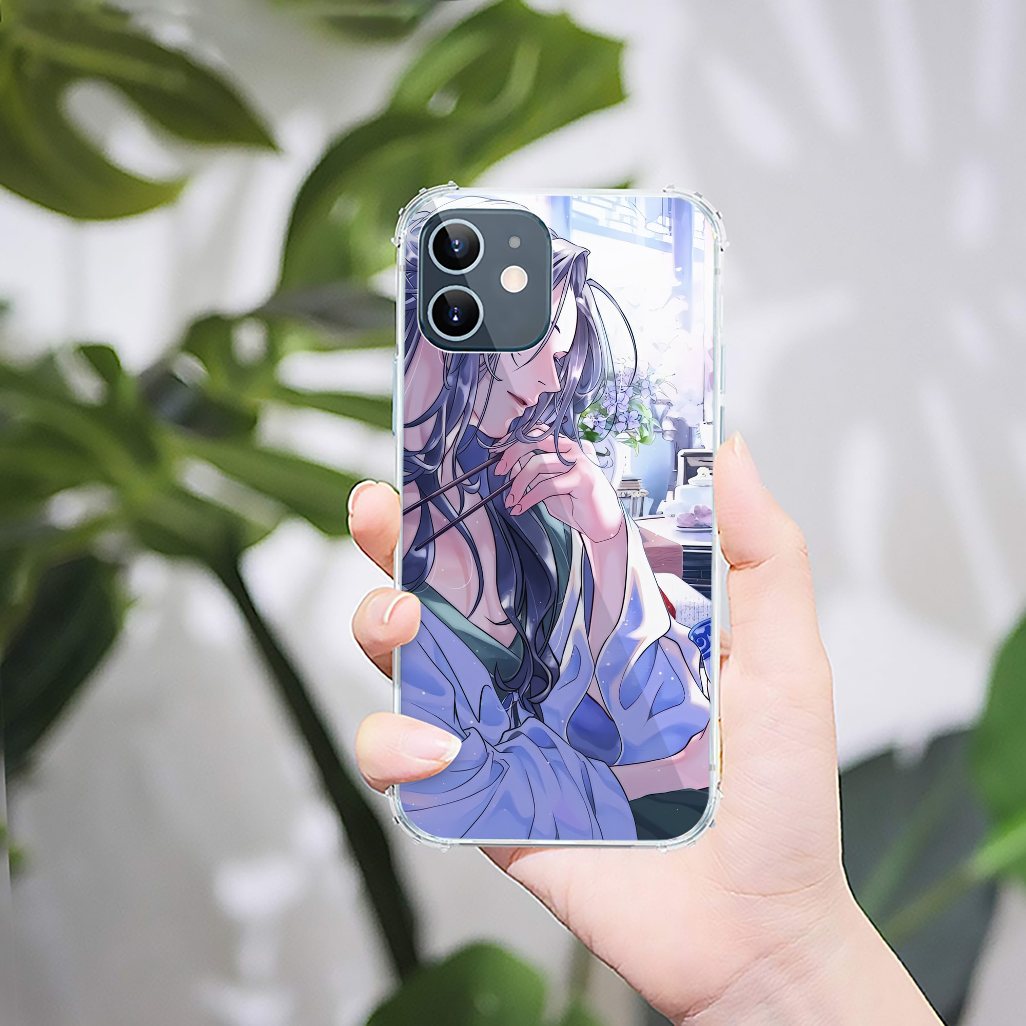 （画像用） 薬屋のひとりごと The Apothecary Diaries 【iPhone 12シリーズ対応】透明スマホケース（クリアソフトケース）